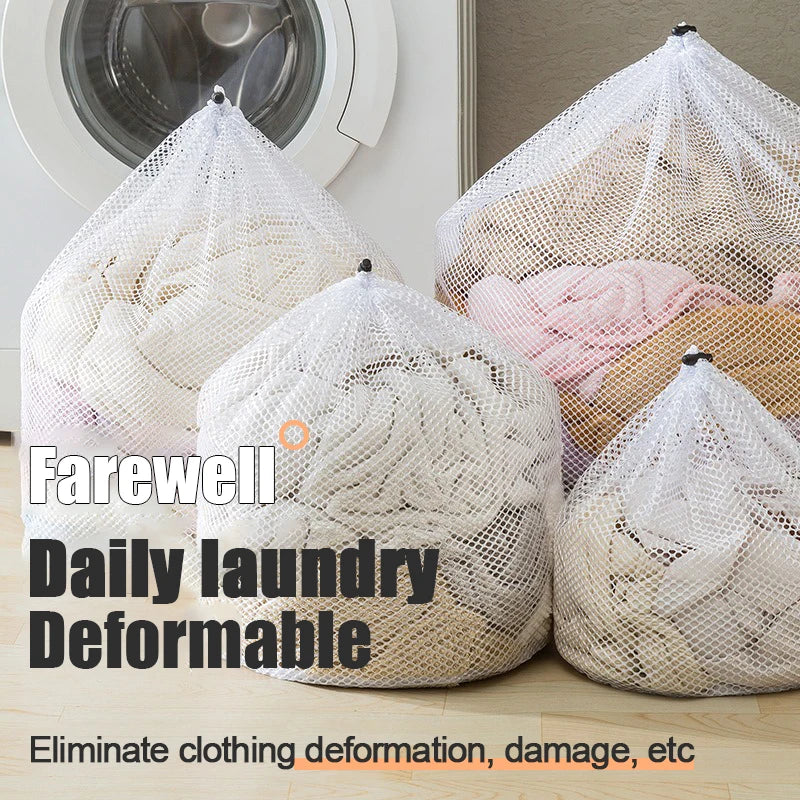 Net Washing Machine Dirty Clothes Dirty Laundry Bag Washable Mesh Pranya Bag Net for Washing Machine Bags Clothes