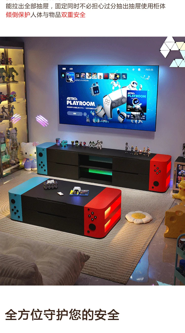 Modern Gaming Tv Stand Aesthetic Ornament Luxury Supports Tv Stand Home Cabinet Unit Mesa Para Televisor Home Accessories