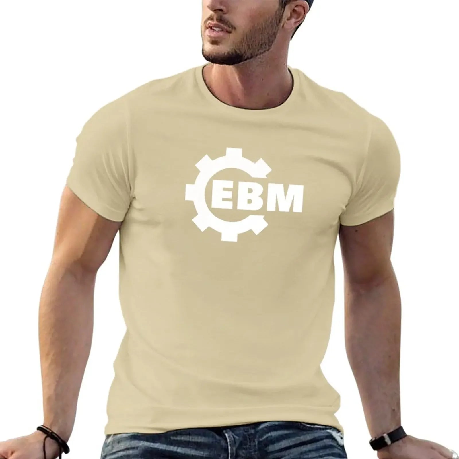 New EBM Techno Dark T-Shirt oversized t shirts graphic t shirts funny t shirts for men