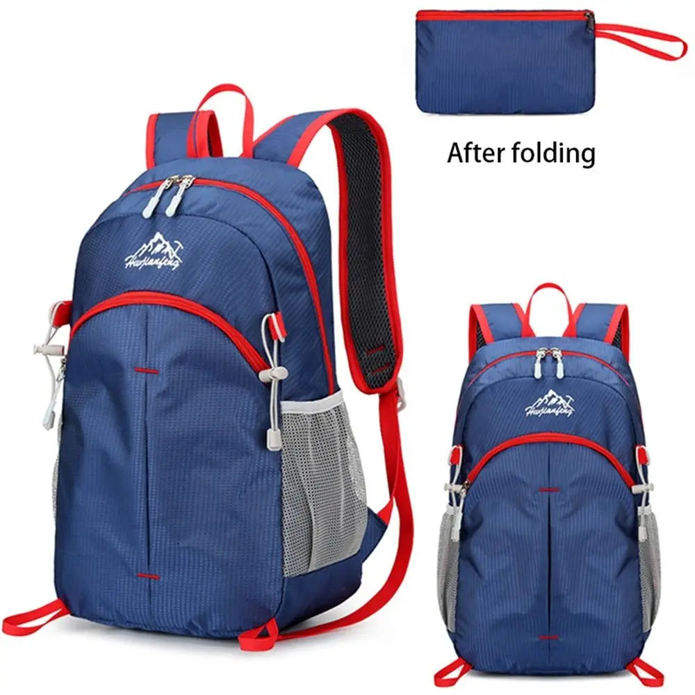 Large Capacity Foldable Backpack Folding Waterproof Outdoor Mountain Bag Travel Storage Bags Sports Knapsack Climb Bag Outdoor