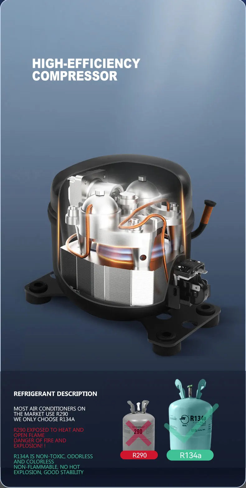 Outdoor 4000BTU Air Conditioning Machine Camping Air Conditioner Mobile Free Installation Portable aires acondiciinado