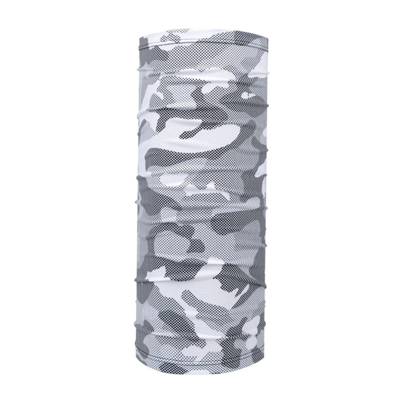 UV Protection Ice Silk Neck Gaiter Breathable Face Cover Tube Scarf Outdoor Cycling Hiking Sports Bandana Neck Tube