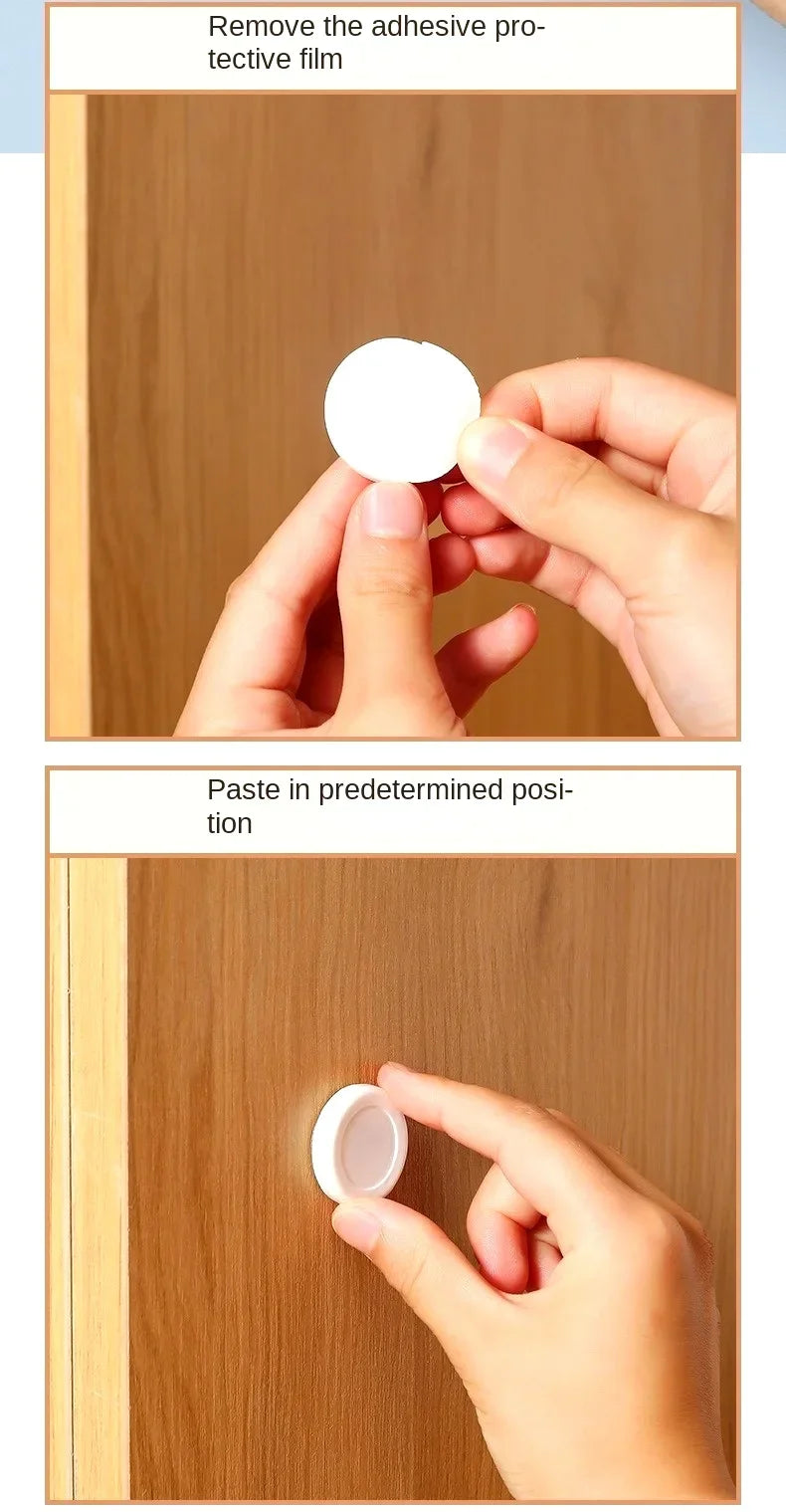 Magnetic Remote Control Holder Wall Mount Adhesive Remote Control Holder Strong Hold Tv Remote Holder for Home Office