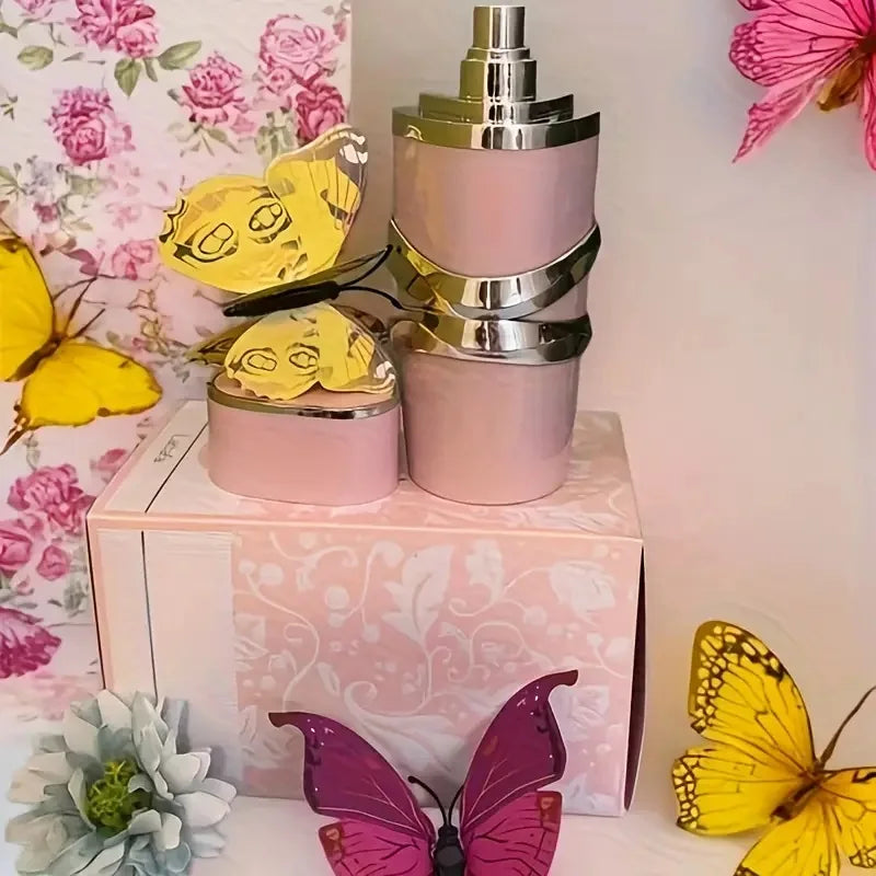 YARA Yala perfume is a soft and sweet oriental flower and fruit fragrance perfume. The tail notes of vanilla, musk, and amber are sweet and elegant, exuding a gentle and charming Middle Eastern charm. The pink bottle body des