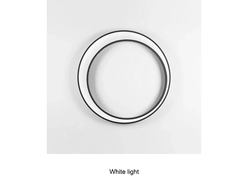 Modern IP65 Waterproof LED Outdoor Wall Light Villa Terrace Garden Street Light Round Moon Background Porch Lamps
