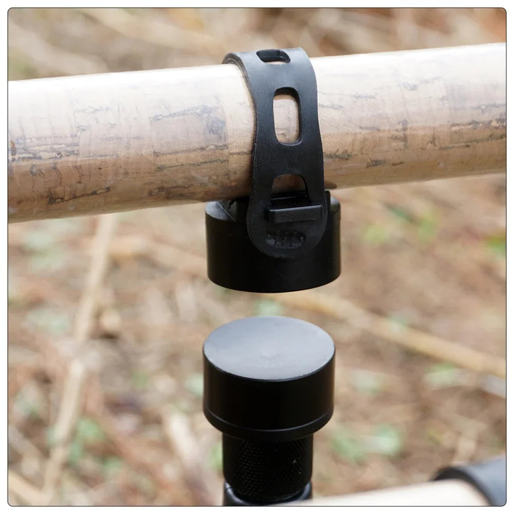 Hirisi Quick-Release Magnetic Carp Rod Holder Rest with Secure Pod – Strap-On Rod Mount, Durable Fishing Tools Accessories AC600