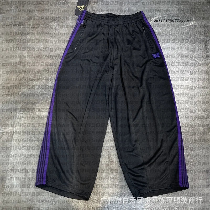 2026 Casual Loose Sports Pants  Embroidery Woven Belted Straight Leg Long Trousers for Men And Women Spring Autumn Fashion JK
