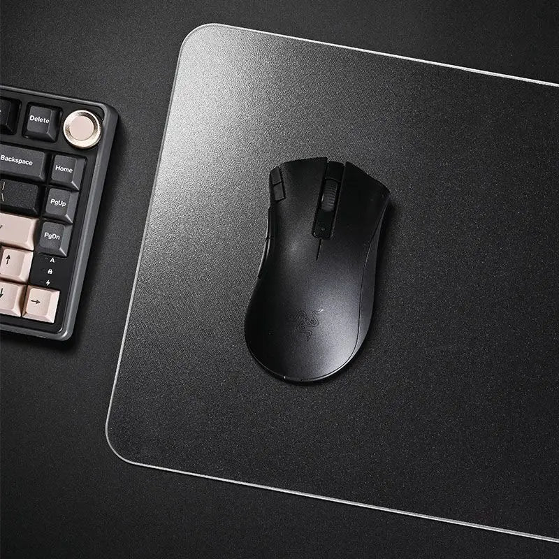 Transparent Photovoltaic Glass Mouse Pad Tempered Upgrade Smooth FPS Game & Office  Anime Theme Game Specific Mousepad Desk Mat
