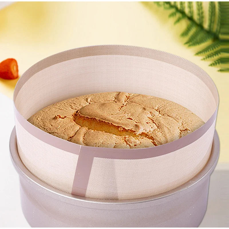 Silicone Baking Mat For 6, 8,10 Inch Cake Pan Heat-resistant Round Baking Mat Silicone Baking Mat For Cake Oven Kitchen Gadgets