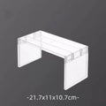 Refrigerator Organizers Storage Rack Fridge Layered Separator Shelves Transparent Desktop Stand Save Space Kitchen Accessories