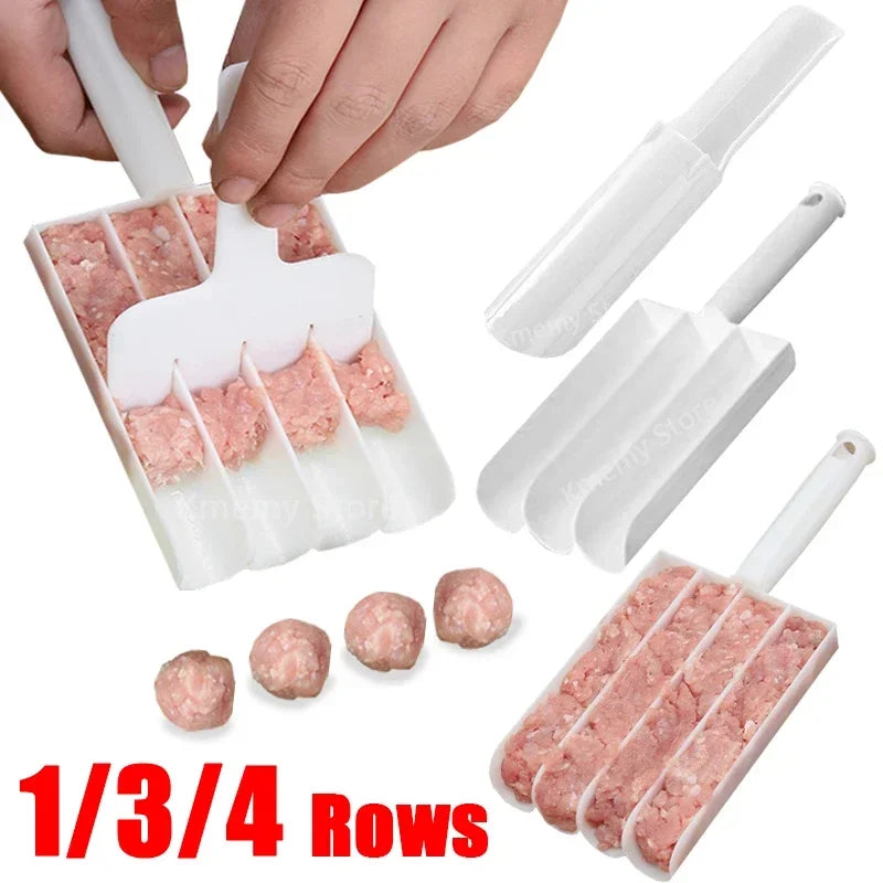 Meatball Maker Cooking Homemade Tool Mold Round Fish Beaf Rice Ball Making Device Barbecue Hot Pot Bean Curd Kitchen Gadgets