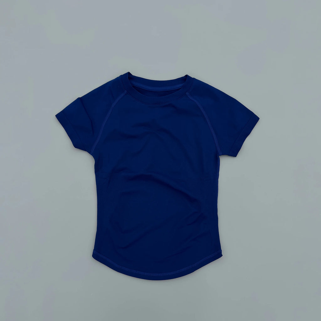Sport Short Sleeve Top Women Seamless Yoga All-Way Stretch Clothing Running Neon Gym T Shirt Minimalist Slim Fitness Active Tee