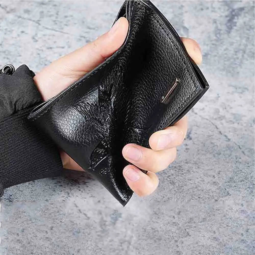 Soft Leather Coin Purse High-Value Eagle Pattern Wallet Short Men'S Wallet Pu Pu Wallet For Students Youth Gifts