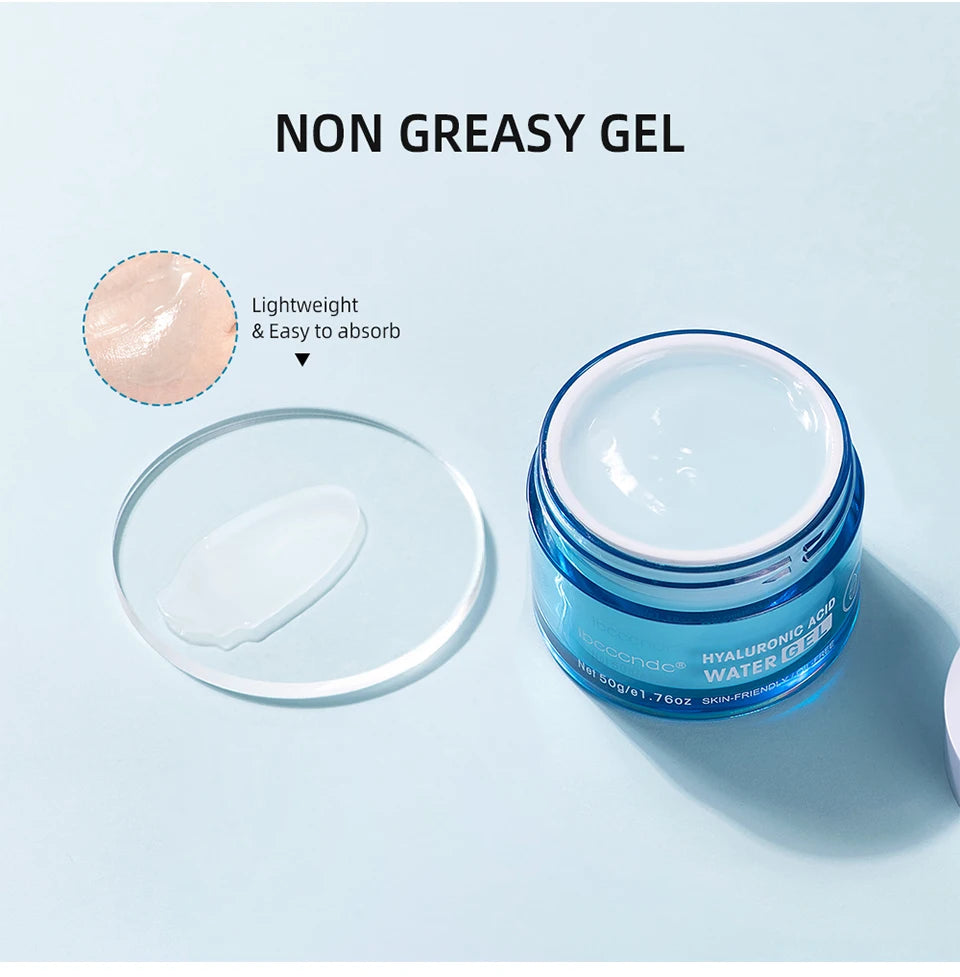 Hyaluronic Acid Gel Cream Hydrating Face Moisturizer For Hydrate&Smooth Extra-Dry Skin Nourishing Improve Dryness Facial Lotion