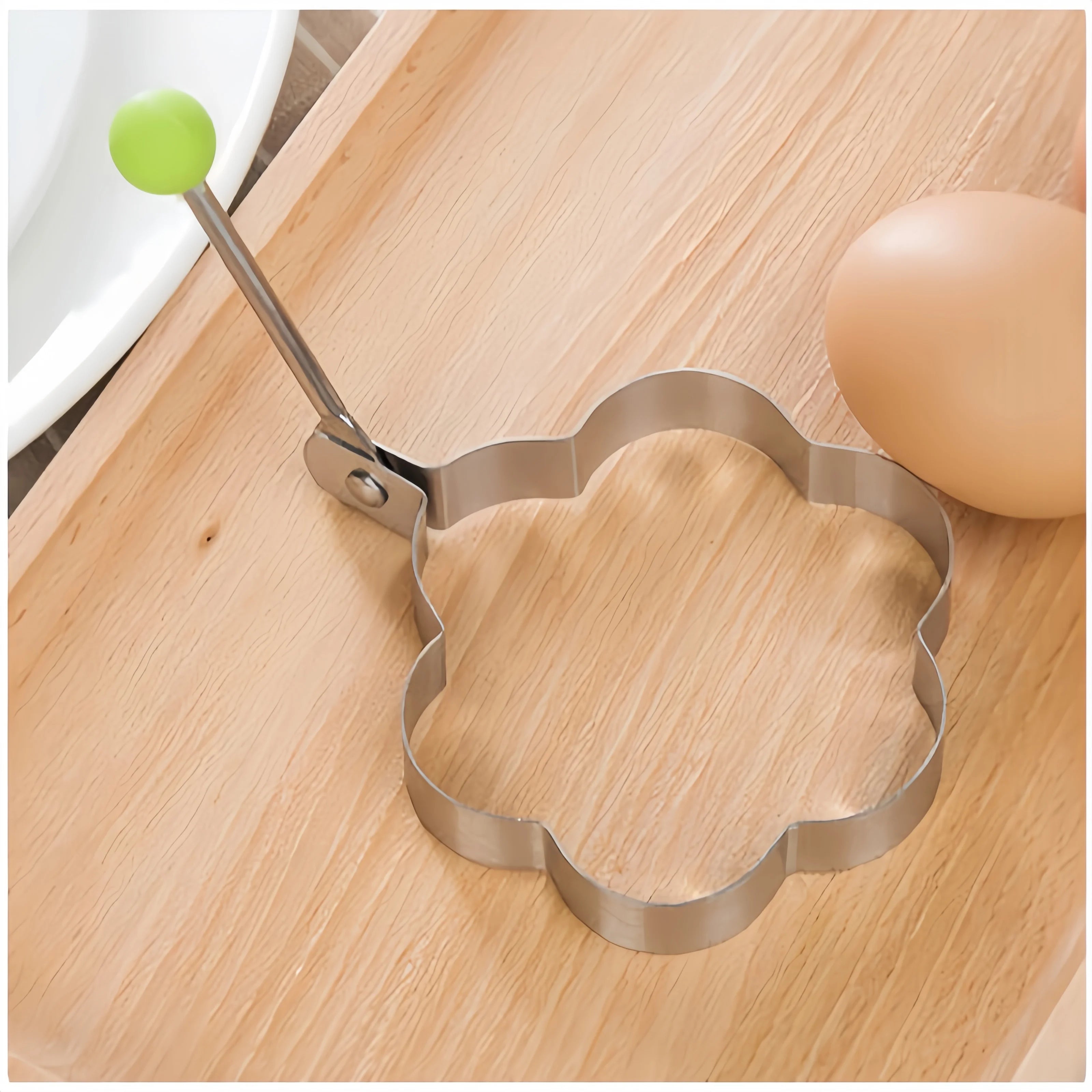 1/4/5PCS Stainless Steel Omelette Forming Machine Mold Breakfast Baking Pancake Mold Baking Cooking Kitchen Gadgets