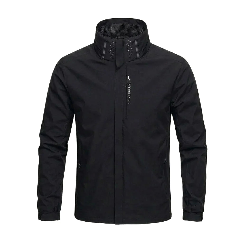 Outdoor Windproof Coats Waterproof Jackets Lightweight Cycling Hoodie Hiking Raincoat Work Hooded Man Climbing Zipper Tracksuits