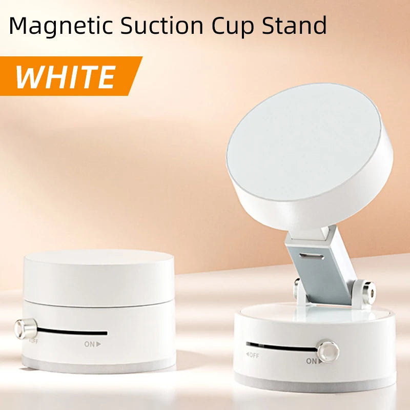 Universal Vacuum Magnetic Suction Cup Folding Swivel Stand Double-sided Suction Cup Vacuum Swivel Stand Mobile Phone Holder