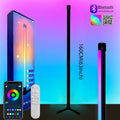 Reinforced Lamp Body 165cm Smart RGB LED Floor Lamp With Sunset Lamp APP Control Music Sync Color Change Standing Mood Light