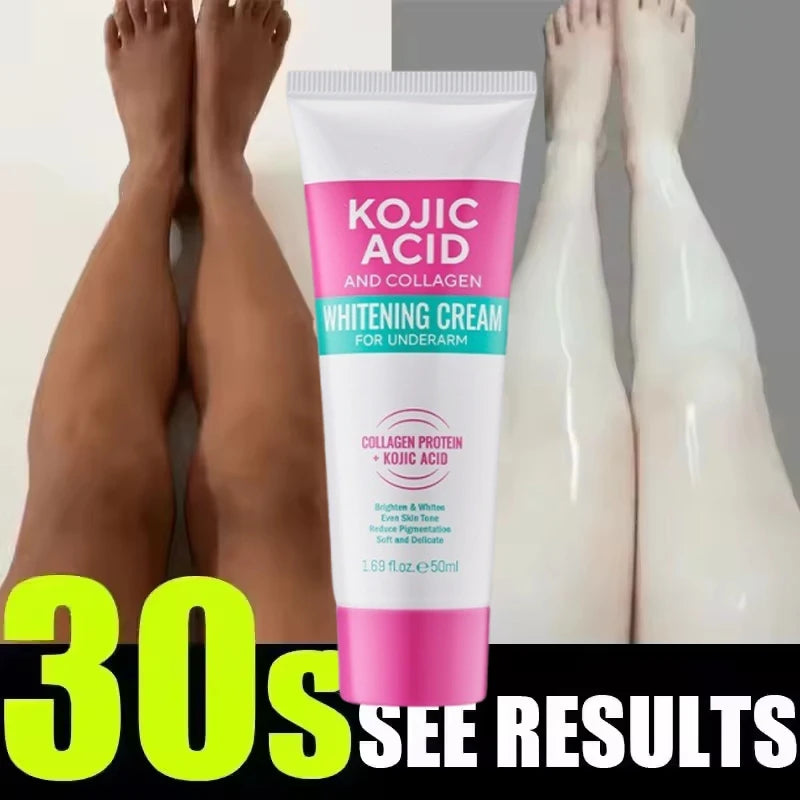 Whitening Cream Private Parts Underarm Bleaching Serum Whiten Butt Knee Brighten Inner Thigh Intimate Parts Dark Remove Melanin