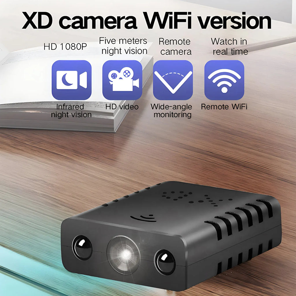 1080P HD Mini Camera XD Wire Camera Smart Home Security indoor Anti-theft IP Camera Video Voice APP Real-time Cam