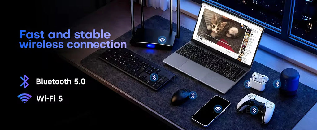 Xiaman 15.6 inch Windows 11 Pro Laptop Computer Intel Core i3 IPS 1080P Notebook PC Office Study Laptops Fingerprint Unlock