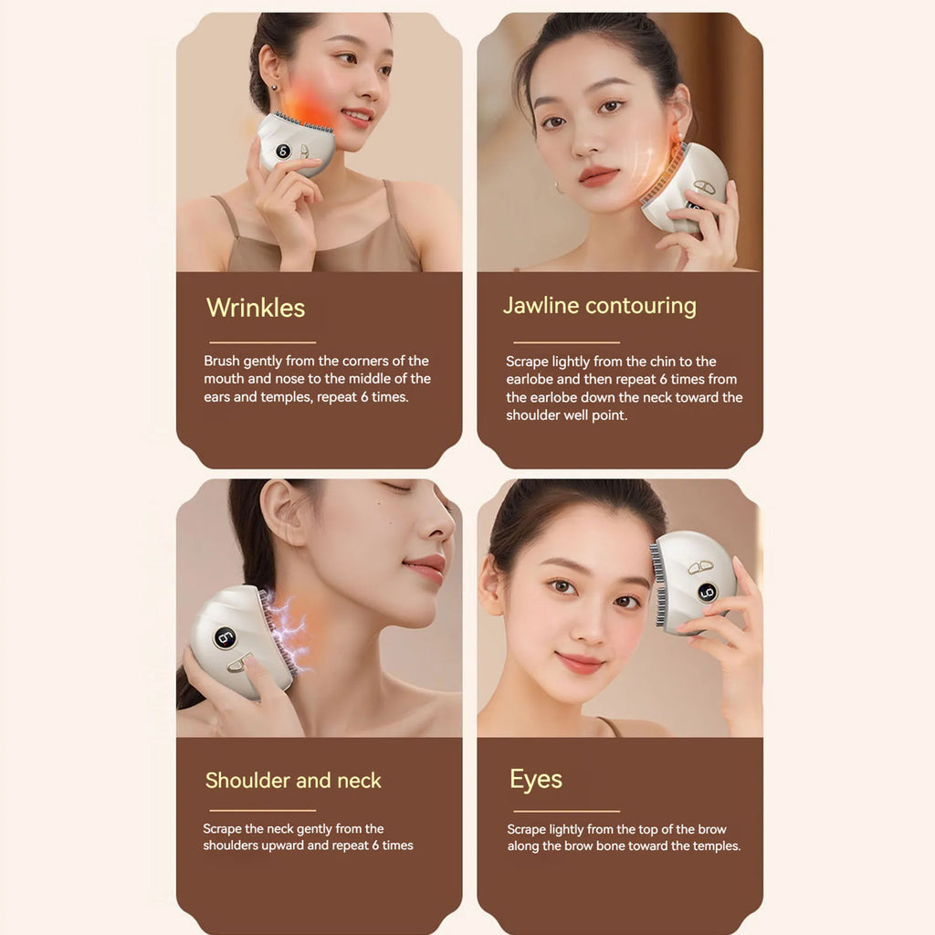 Face Massager Electric Face Sculpting Device Rechargeable Instant Portable Lifting Device Skin Care Products 9-level Home Spa
