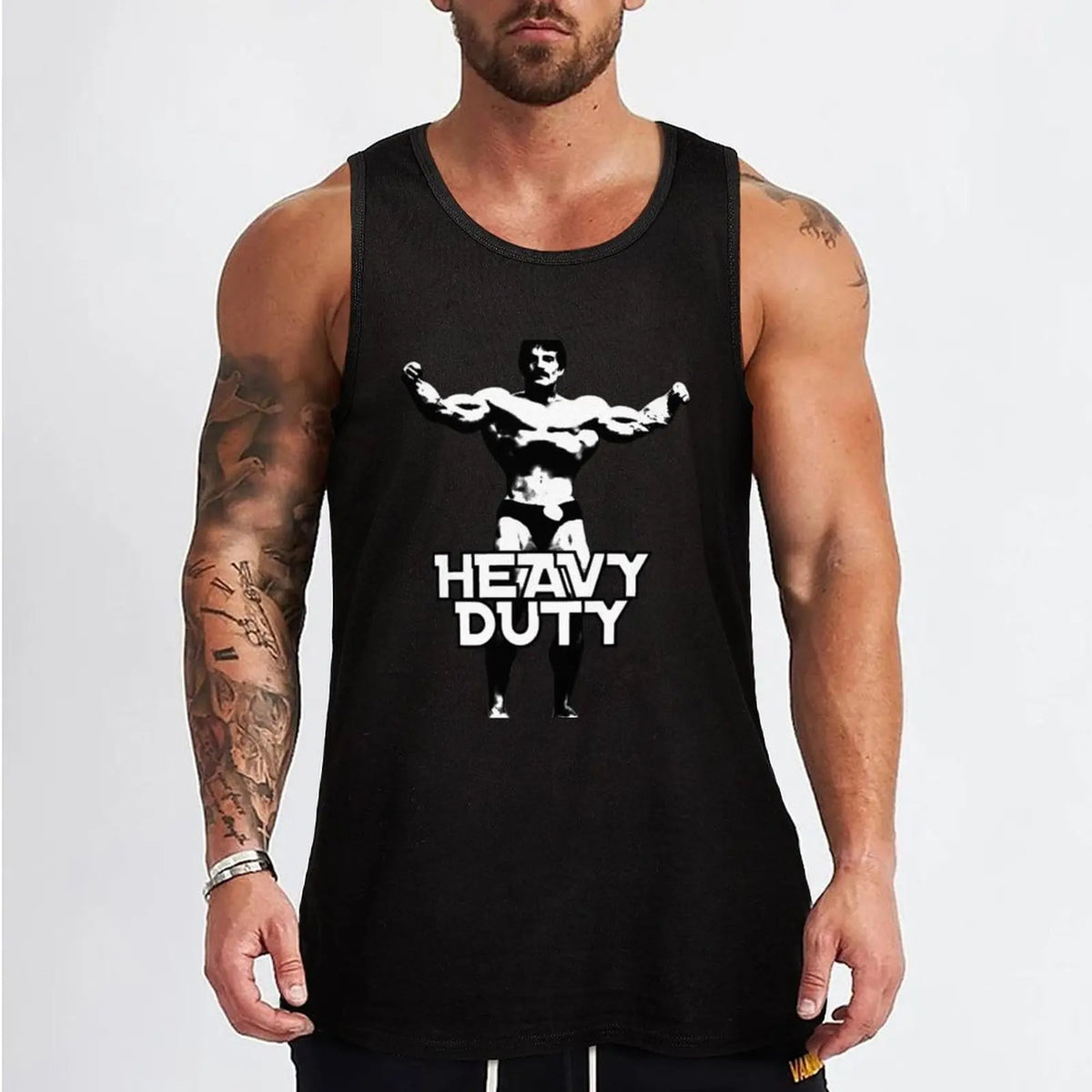 Mike Mentzer Heavy Duty Tank Top gym wear men cool things gym clothes man