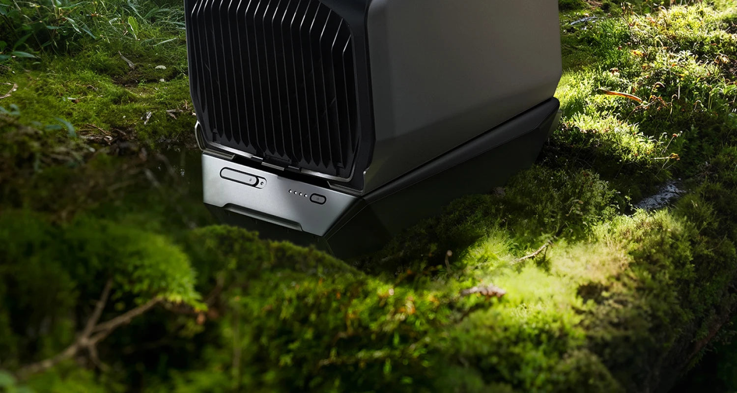 Ecoflow LAN 3 Wave 3 Portable Outdoor Solar Air Conditioner Large Capacity Long Battery Life Both Cooling Heating for Cars