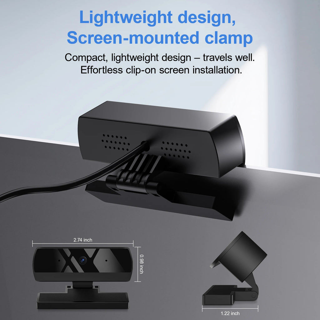 HD 1080P Web Camera USB Web Camera with Microphone Autofocus Camera PC Computer Laptop Live Streaming Webcam for Video Calling