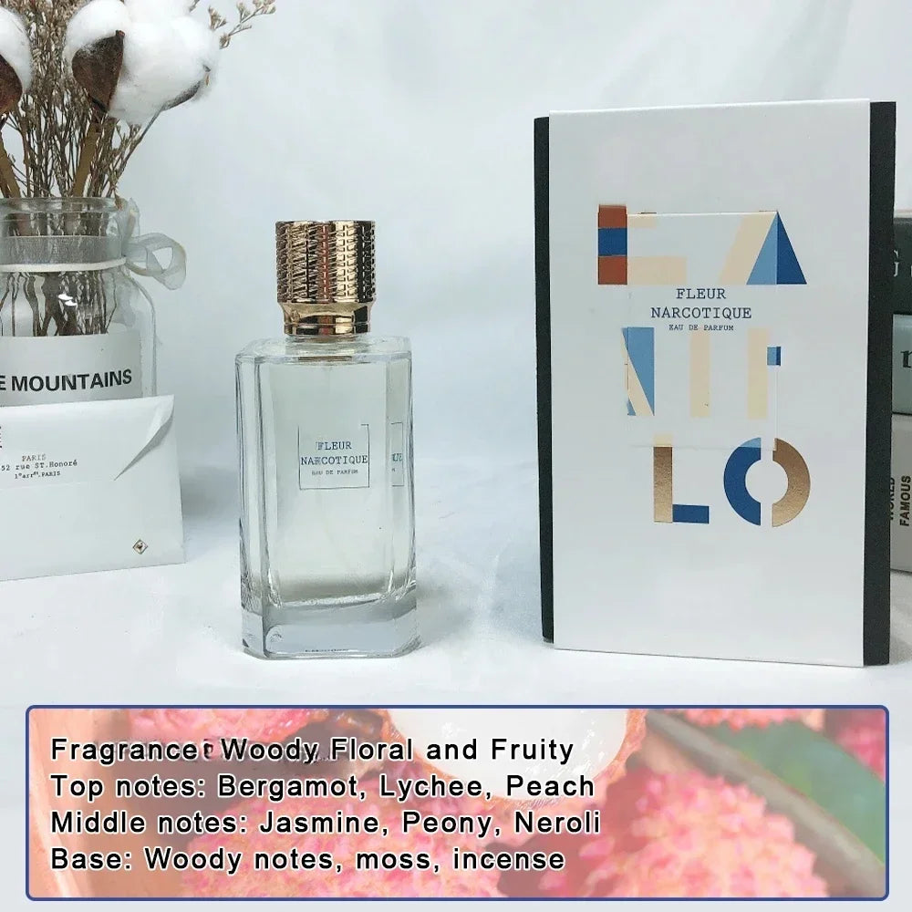 100ml Luxury Brand Floral Ecstasy Perfume Women Men's Sprays Long Lasting Woody Floral Pheromone Cologne Fragrance
