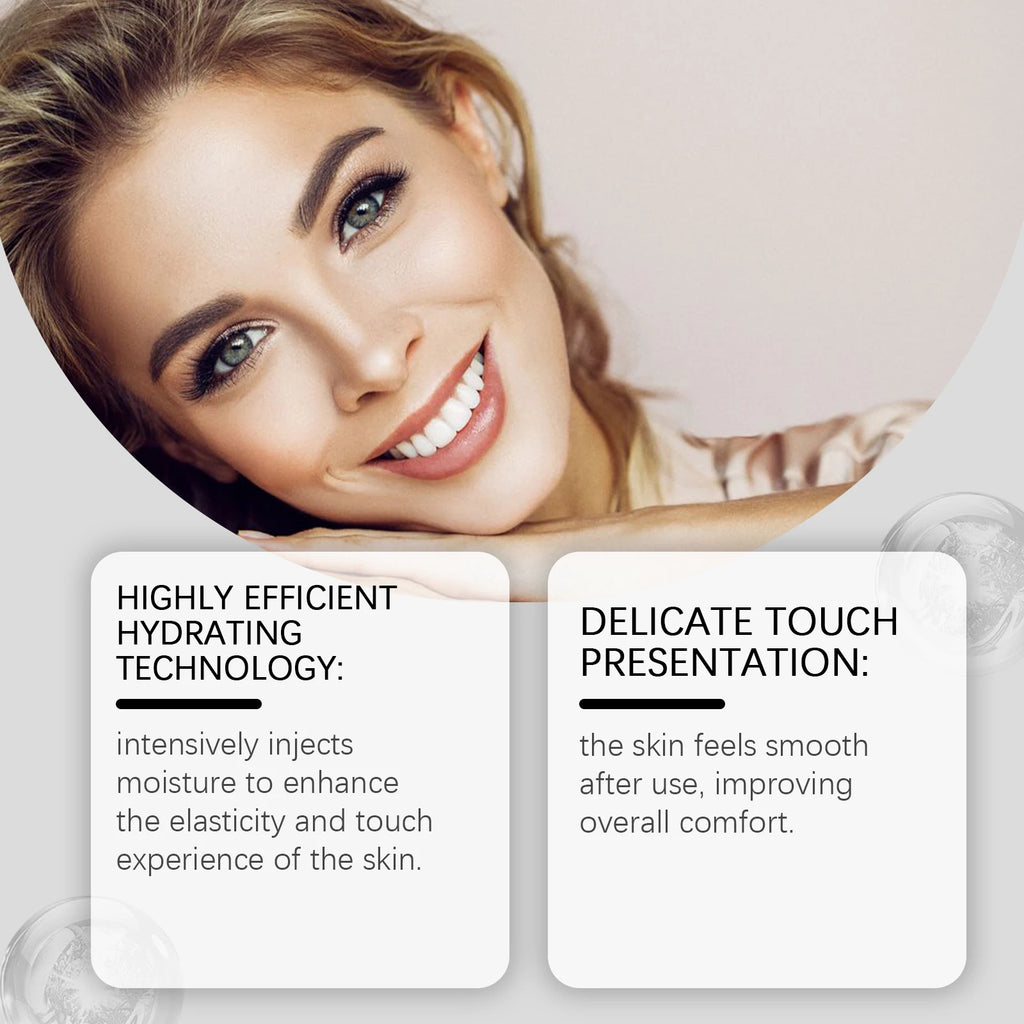 Hyaluronic Acid Facial Kit Hydrating Serum Roller Delicate Firming Facial Skin Smoothing Nourishing Skin Daily Care Essence Set