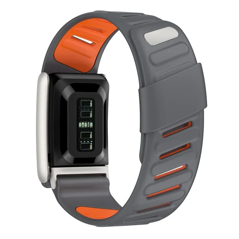 Whoop Silicone Band 5.0Whoop Two Color Wristband for Whoop 5.0 Heart Rate Monitor Waterproof Sports Fitness Waterproof Wristband