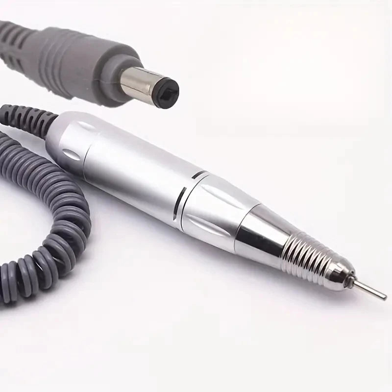 35000 RPM Professional Electric Nail Drill Handle Nail Art Drill Handpiece File Polish Grind Machine Manicure Drill Accessory
