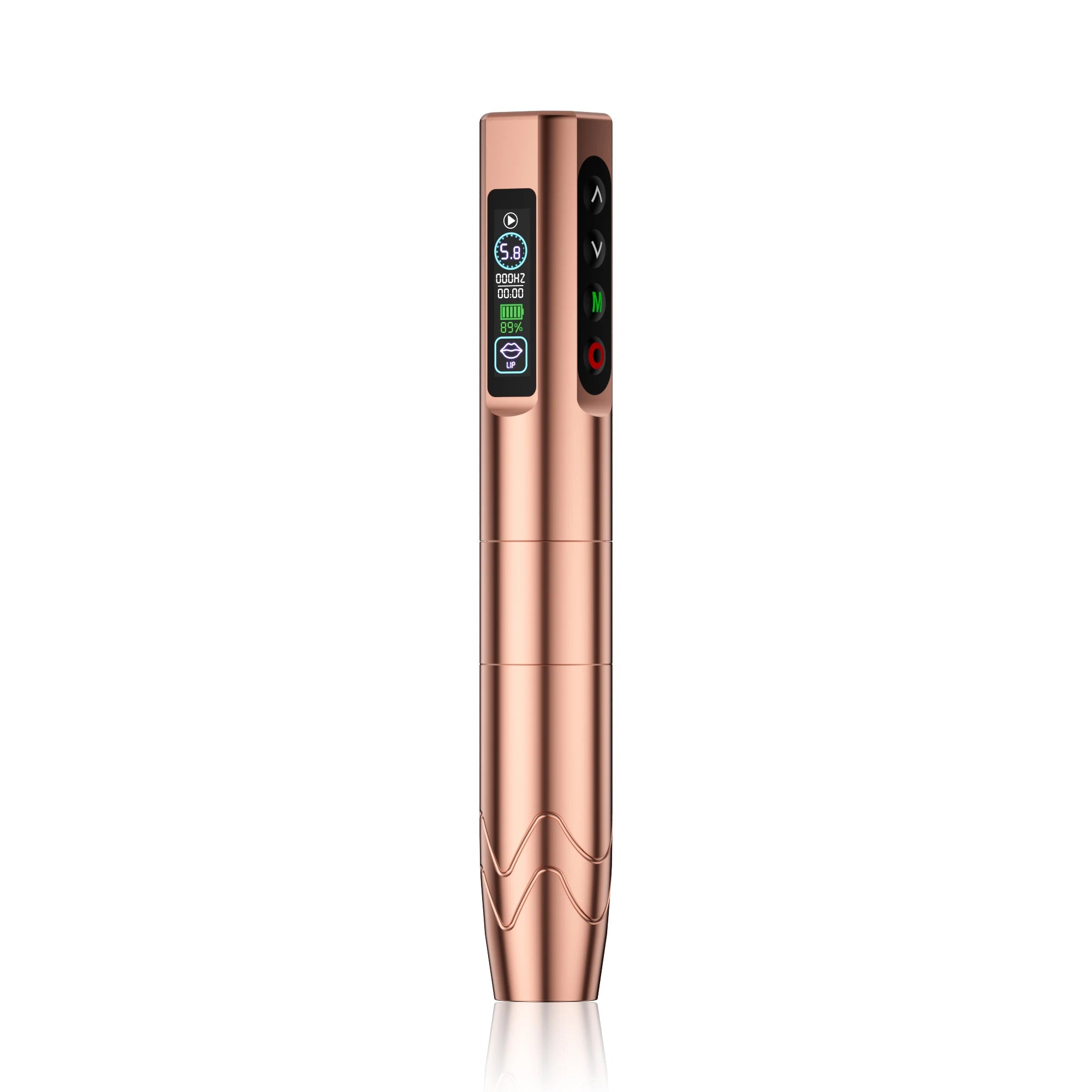 Ybeauty Embroidery Machine Wireless Lithium Battery Pen Hollow Cup Motor Machine P9 Tattoo Pen Color Screen Tattoo Tool