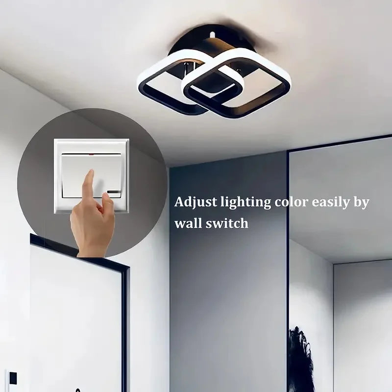 Modern LED Ceiling Lamp For Living Room Stair Aisle Cloakroom Hallway Bedroom Ceiling Light Indoor Home Decor Lighting Fixture