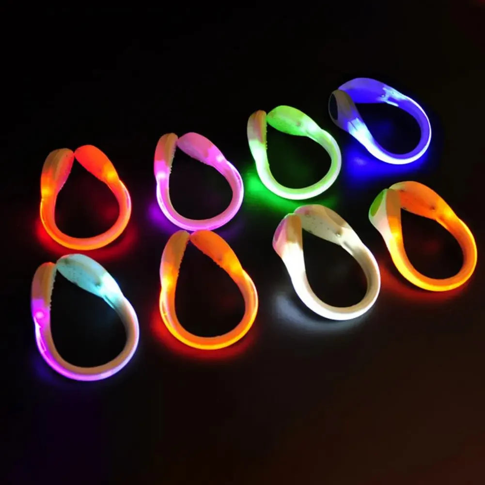 Shoe Clip Lamp Multiple Lighting Modes LED Shoes Light Simple Installation Sports Shoe Light  Night Running Shoe Safety Light