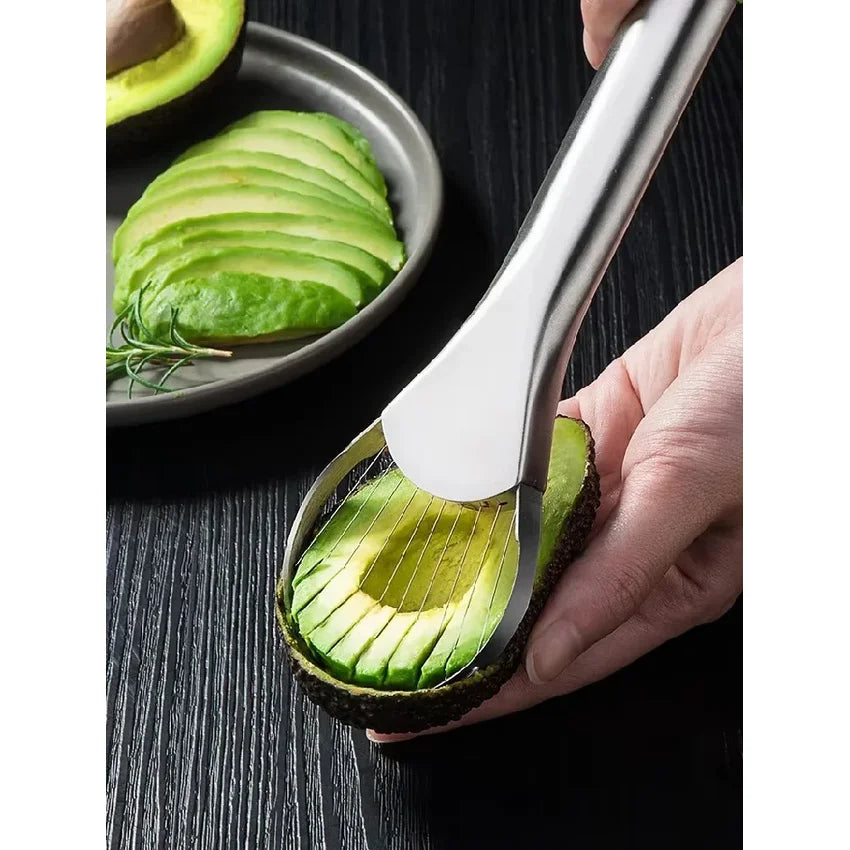 Avocado Knife Gadget Stainless Steel Cutters Kitchen Gadgets Fruit Cutting Artifact All for Kitchen and Home Dragon Fruit Slices