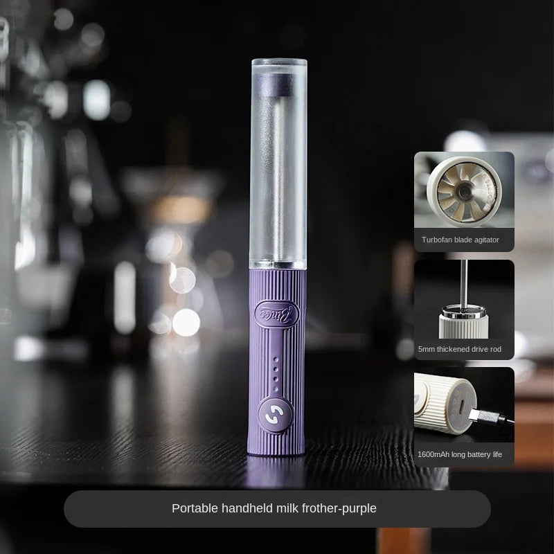 Wireless Electric Mini Milk Frother Coffee Whisk Portable Egg Beater Blender Kitchen Cooking Stirrer Cappuccino Coffee Maker