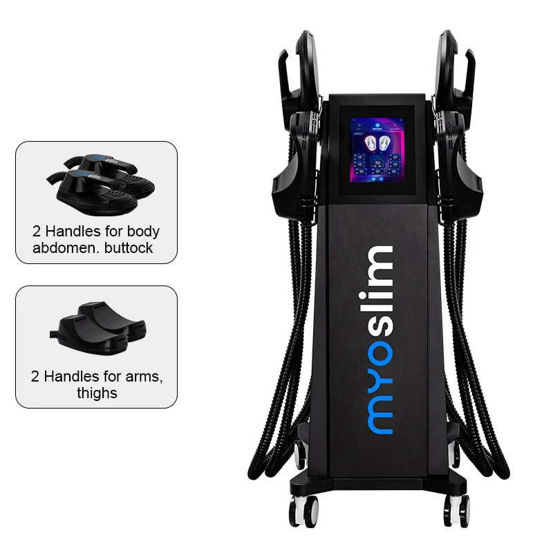 MYOslim 6500W Professional EMS Body Sculpt Machine For Beauty Salon Spa Fat Reduction Muscle Building Waist Hip Lift Equipment