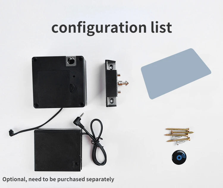 Smart Cabinet Door Lock Keyless Invisible Electronic Lock IC Card TTlock App Unlock Cabinet Locker Furniture Drawer Smart Locks