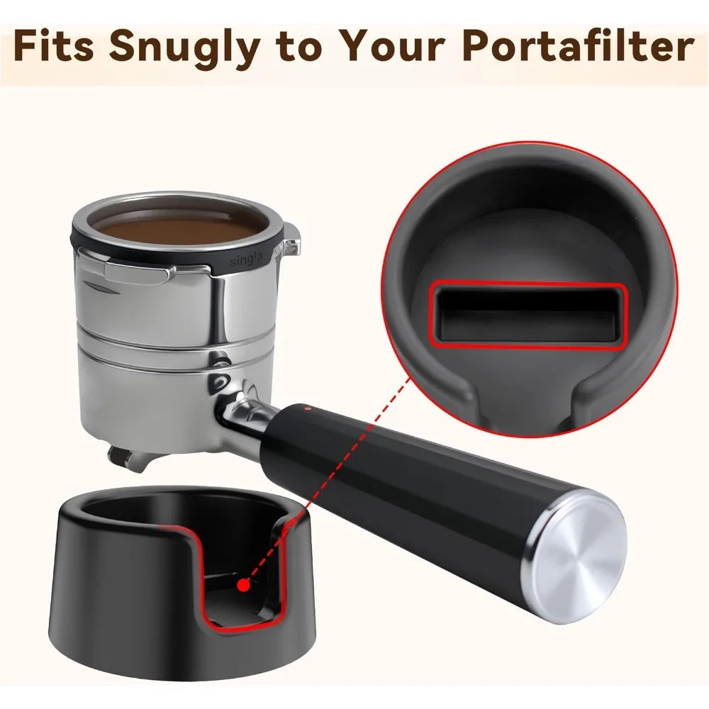 Portafilter Holder Compatible With Ninja Espresso Machine, Espresso Tamping Station for Ninja Luxe Cafe ES601 ES701