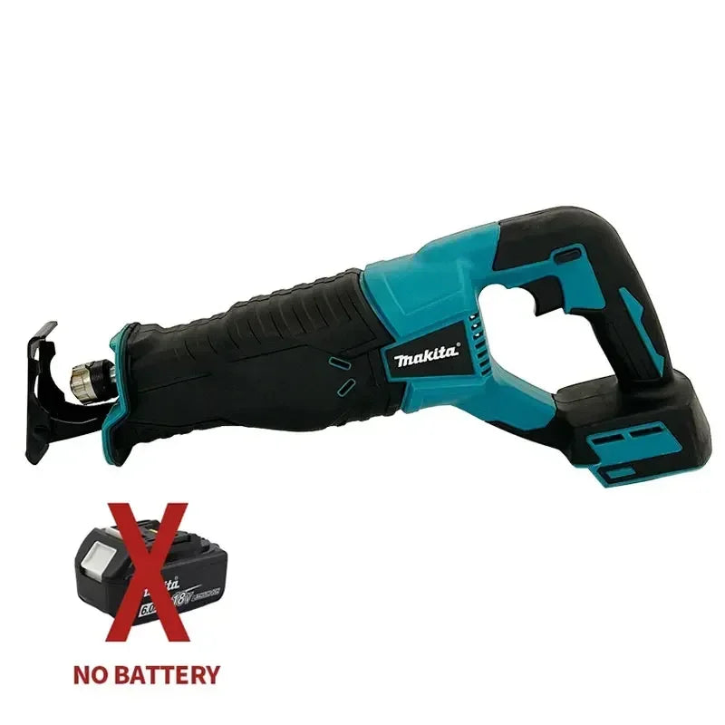 Makita  Cordless Reciprocating Saw, Easy-to-Use Brushless Power Tool, Portable with 4 Blades for Home & Workshop, Bare