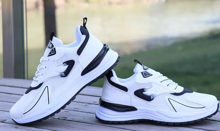 Men's Mesh Breathable Sports Shoes Comfortable Running Outdoor Casual New Shoes