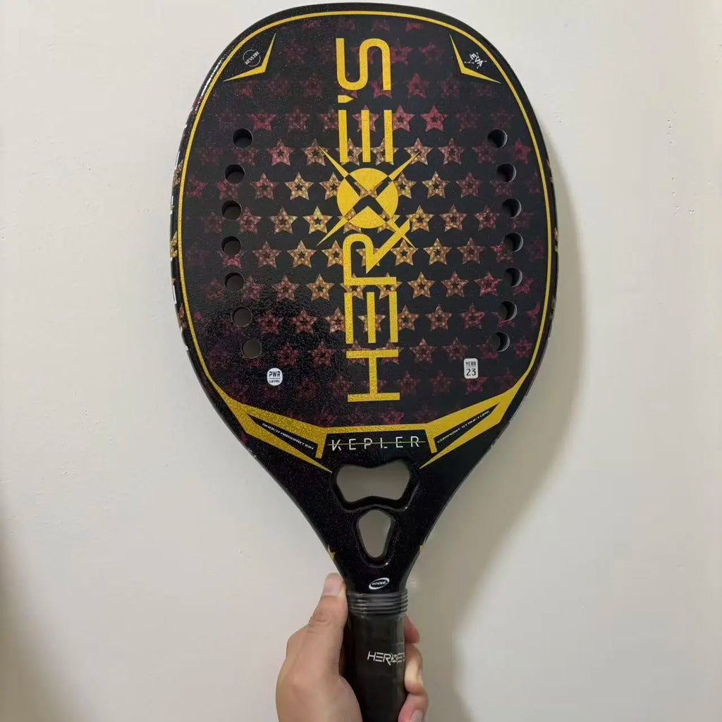 22mm Beach Tennis paddle Rough Surface Carbon Fiber Soft Eva Foam without Tennis Bag