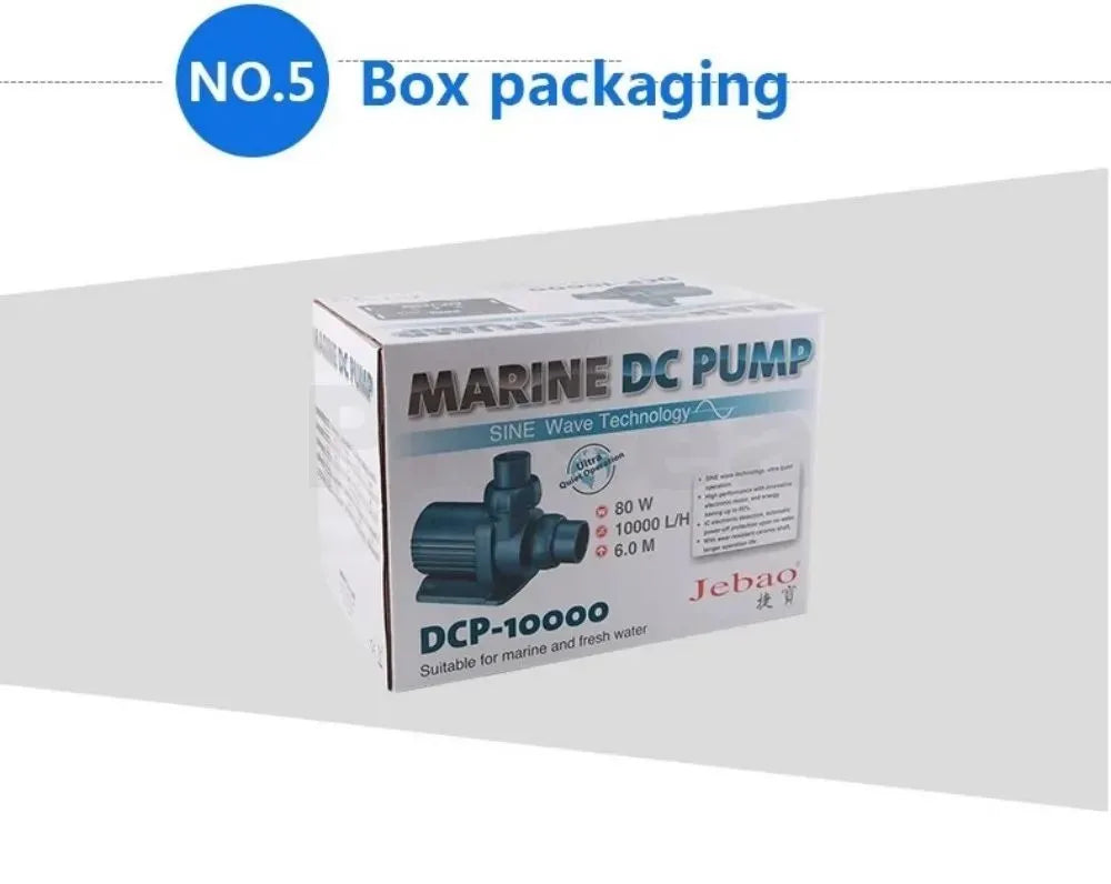 Jebao DCP Sine Wave DC Pump 2500-20000L/H Adjustable Flow Submersible Water Pump for Freshwater Saltwater Reef Tank Pond