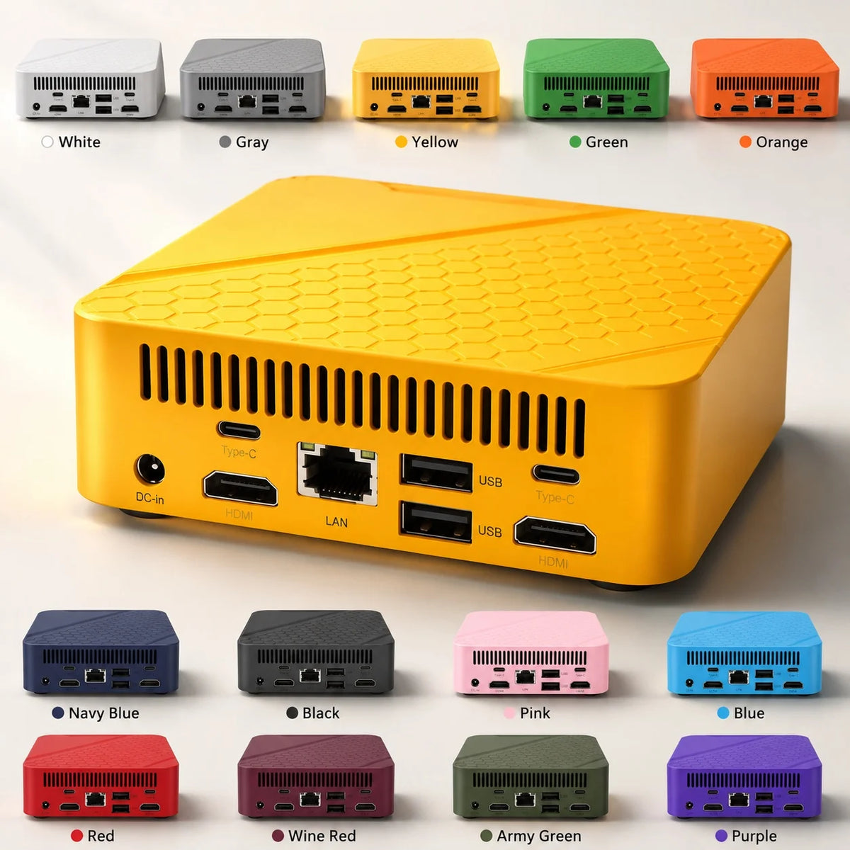 HOT Intel Core i9 10980HK Mini PC Windows 11 UHD Graphics Pocket Computer 16GB RAM minipc WiFi6 1TB 2TB SSD Desktop Gaming