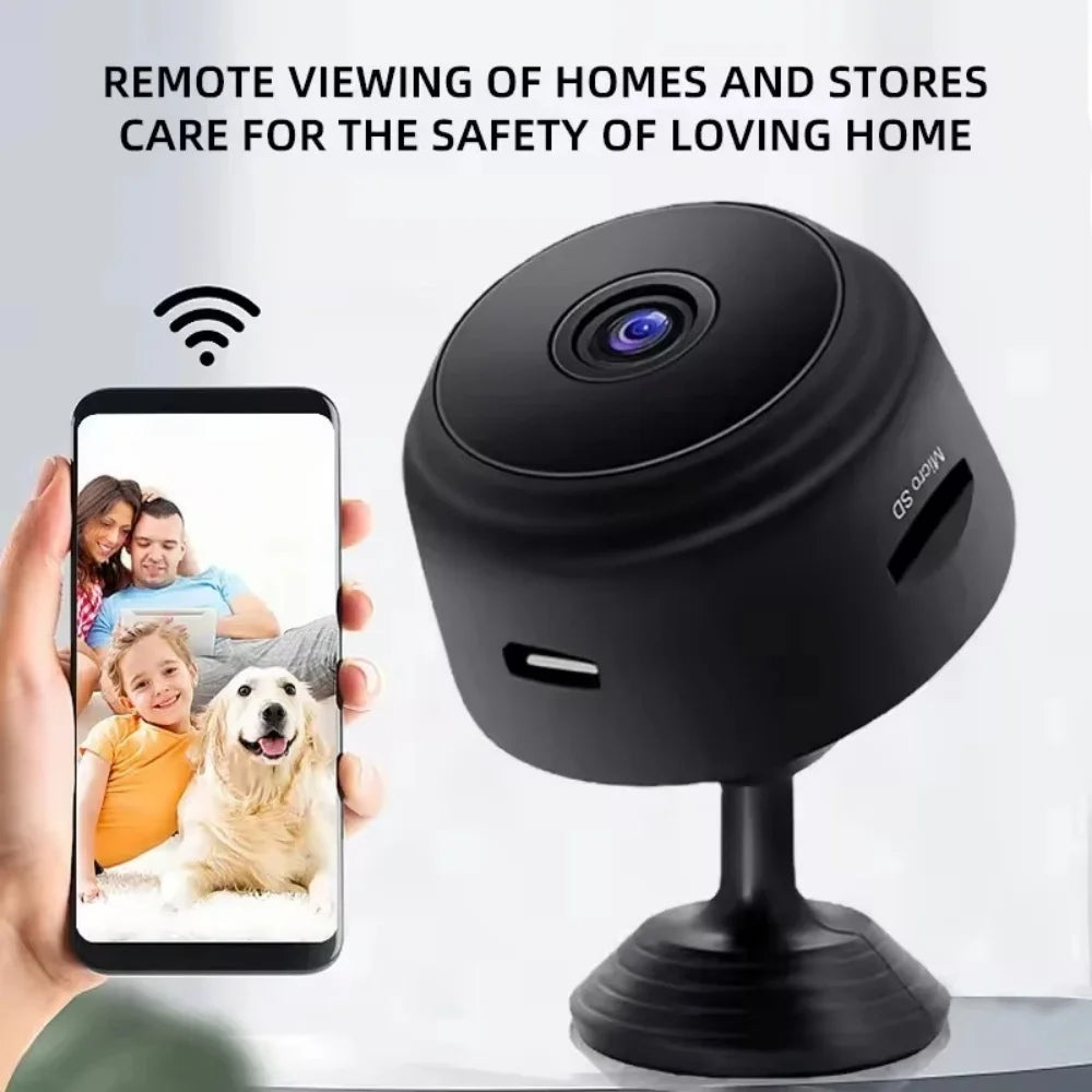 A9 WiFi Security Camera Wireless Surveillance Camcorder Infrared Night Vision Motion Detection Remote Video Monitor Smart Home