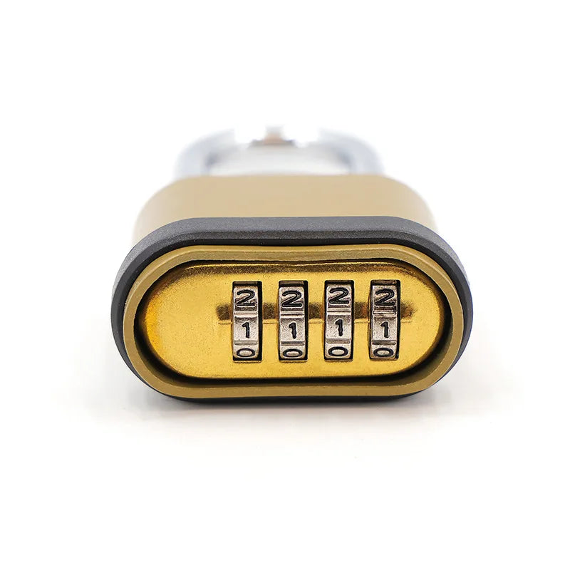 4 Digitals Code Password Combination Zinc Alloy Lock Padlock Hardware Accessories Waterproof Smart Padlock Security