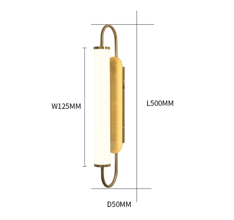 LED Modern Wall Lamps Nordic Simple Living Dining Room Bedroom Wall Light White Acrylic Indoor Home Decor Stairs Lights 90V-260V