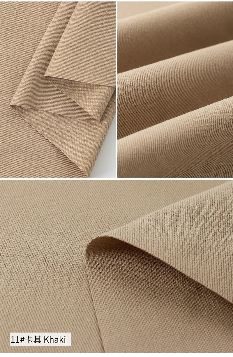 150x50cm Cotton Denim Fabric Solid Color Thick Twill Jeans Material Sewing Pants Windbreaker Jacket Sofa Handmade Cloth Fabric